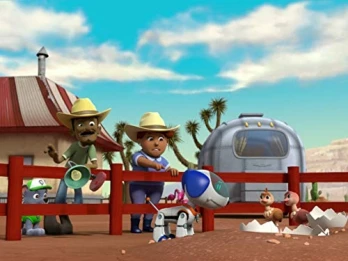 Pups and the Stinky Bubble Trouble/Pups Save the Baby Ostriches