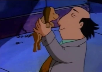 A Pig Boy and His Dog