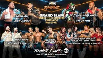 AEW All Out 2023 Fallout/Grand Slam World Title Eliminator Tournament Quarterfinals