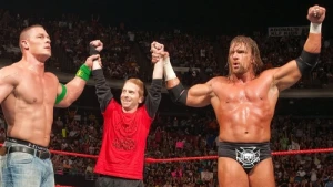 Seth Green teams with John Cena and Triple H