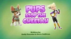 Pups Stop the Cheetah
