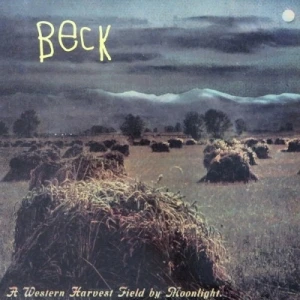 A Western Harvest Field by Moonlight