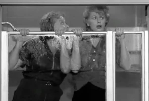 Lucy and Viv Put in a Shower