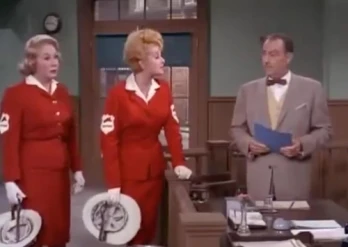 Lucy Puts Out a Fire at the Bank