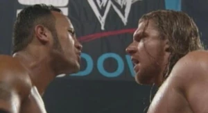 Triple H. vs. The Rock