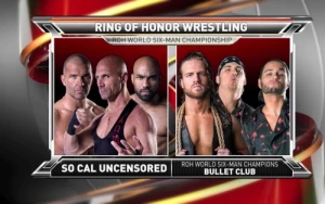 Young Bucks and Adam Page Defend ROH World Six Man Tag Team Titles Against SoCal Uncensored PLUS The Women of Honor Championship Tournament Continues!