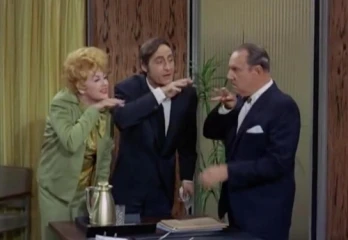 Lucy and Sid Caesar