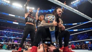 Roman Reigns sent a message to a fallen McIntyre