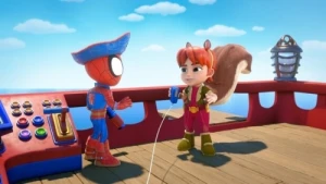 A Squirrel Girl and Tippy Toe Pirate Adventure/Knight at the Museum