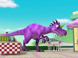 Pups Bark with Dinosaurs
