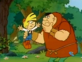 Peewit Meets Bigmouth/Lumbering Smurfs