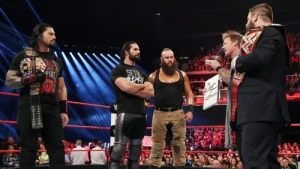 The Raw Men's Survivor Series team breaks down in Scotland