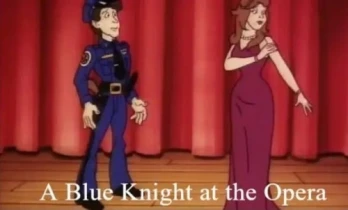 A Blue Knight at the Opera