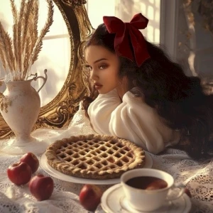 Apple Pie / Wide Brim Hat