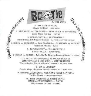 Bootie: April 2015