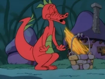 St. Smurf and the Dragon