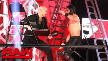 WWE TLC Comes Early for Rollins and Corbin