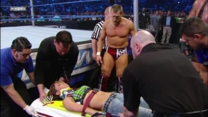 World Heavyweight Title Match ends in Diva disaster