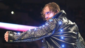Ambrose rips Jericho's jacket to shreds