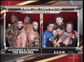SCUM Versus the Briscoes, Alexander, and Coleman