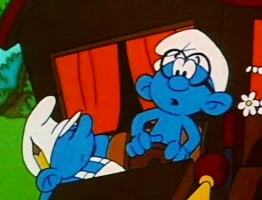All the Smurf's a Stage/Smurfs on Wheels