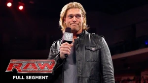 Edge announce his retirement