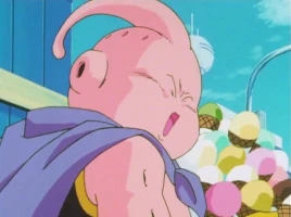 Celebrations with Majin Buu